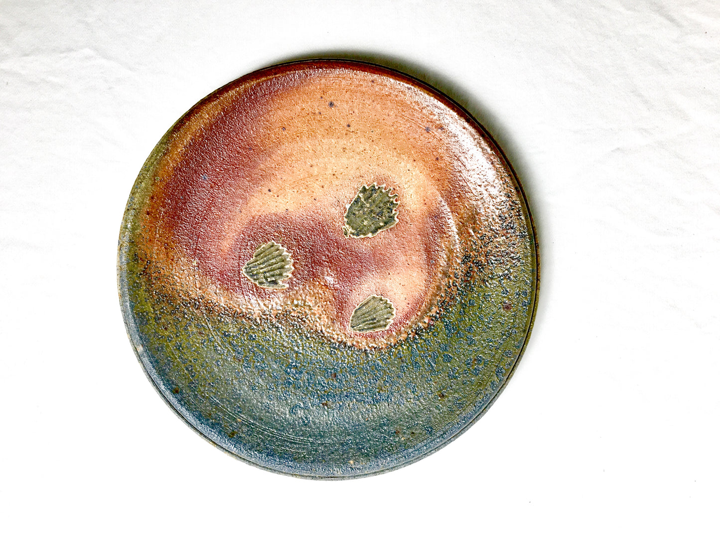 Set of 3 Woodfired plates 0001