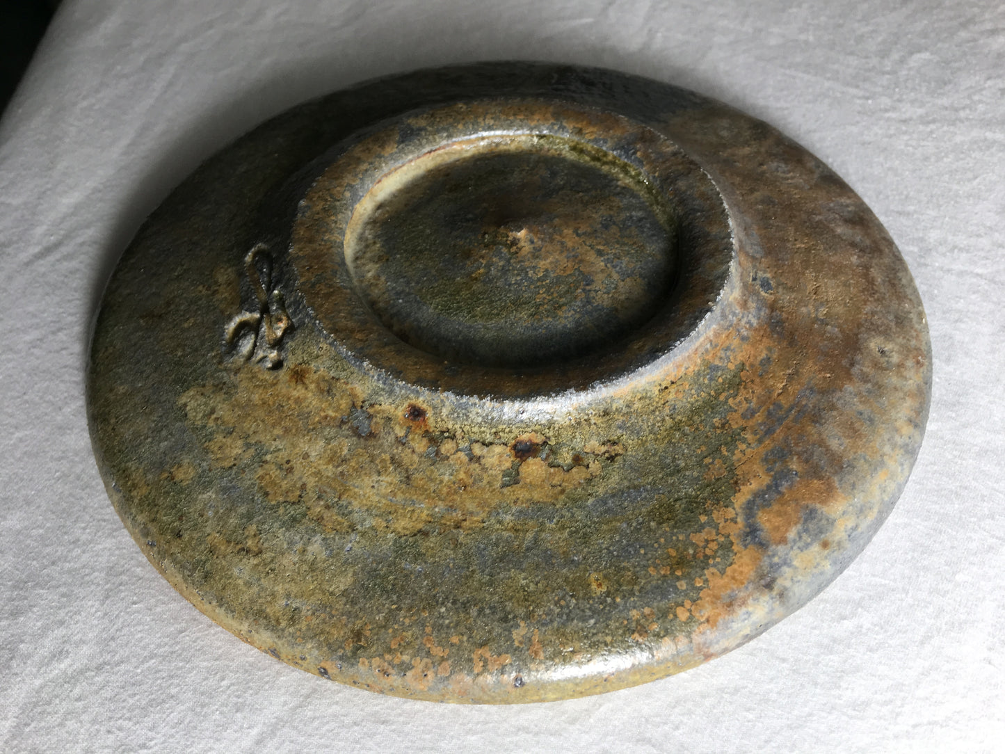 Set of 3 Woodfired plates 0001