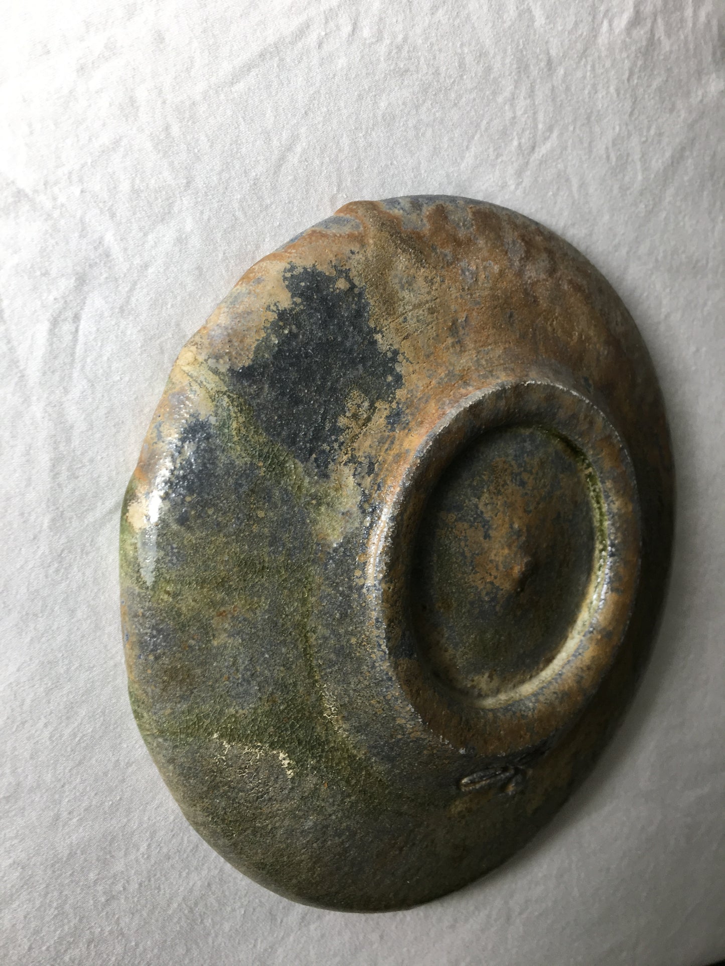 Set of 3 Woodfired plates 0001