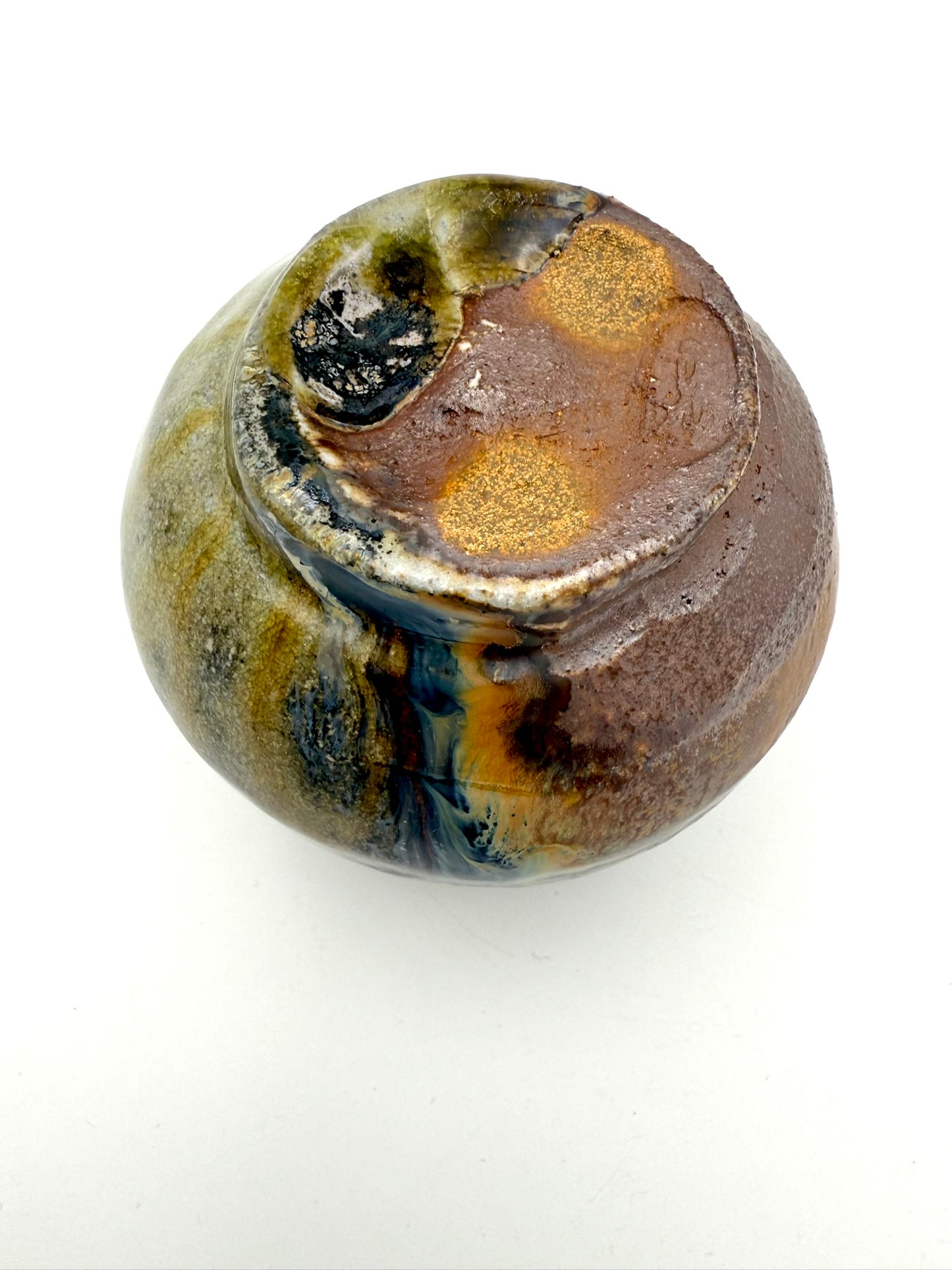 Rutile Slip Tea Bowl