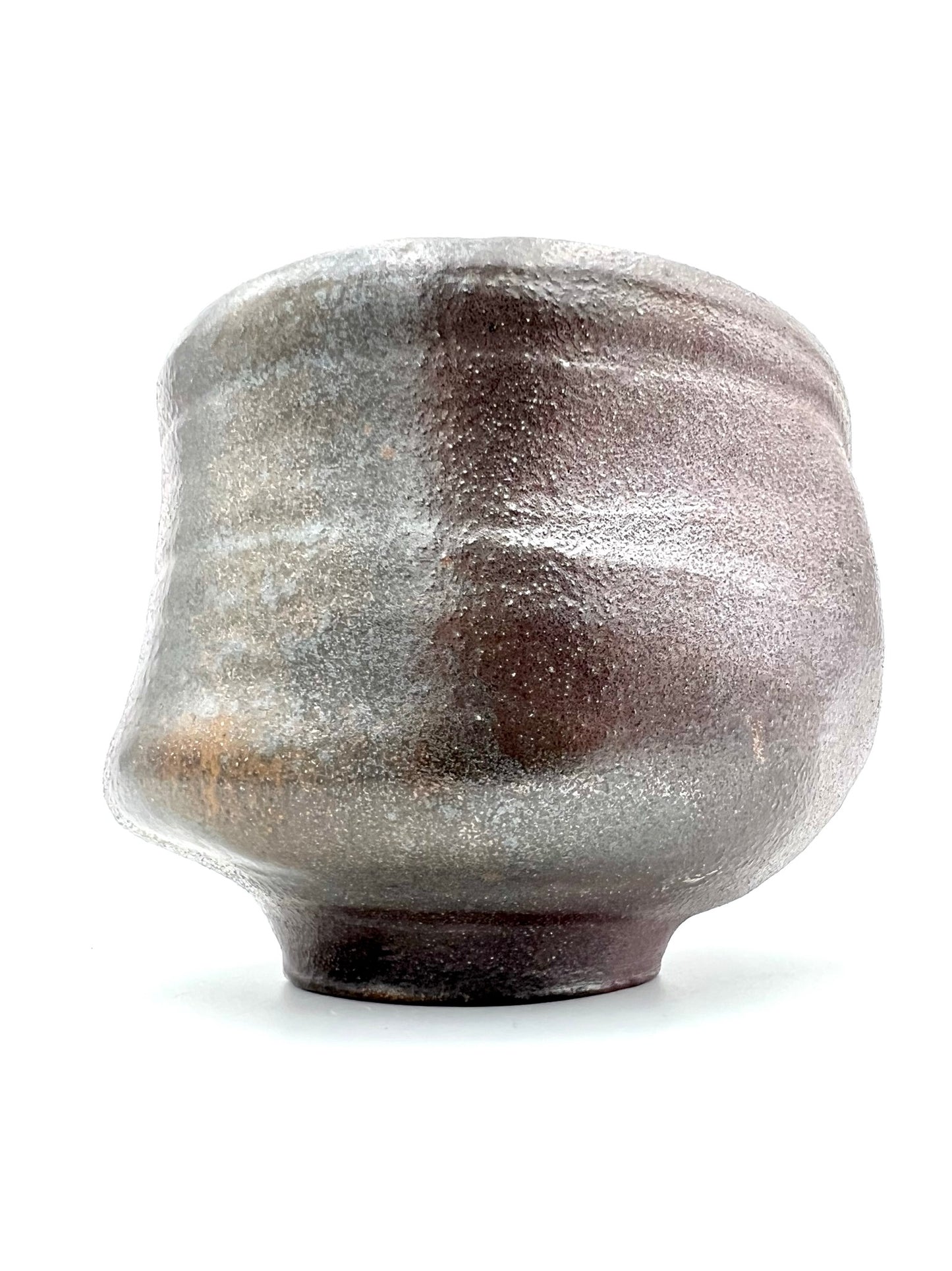 Dark Coral Woodfired Cup 1