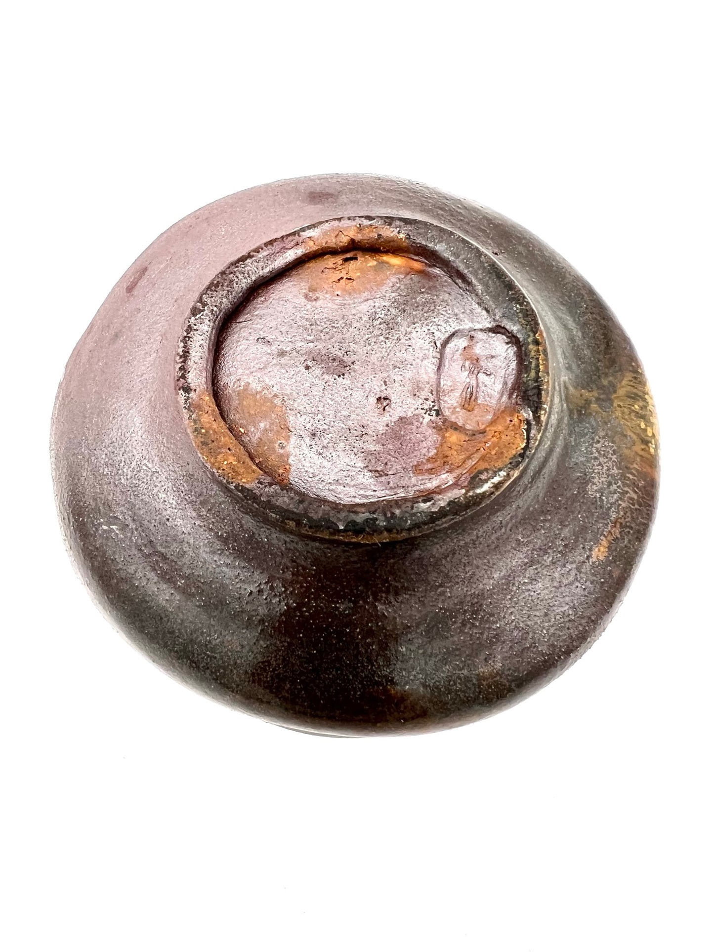Dark Coral Woodfired Cup 1