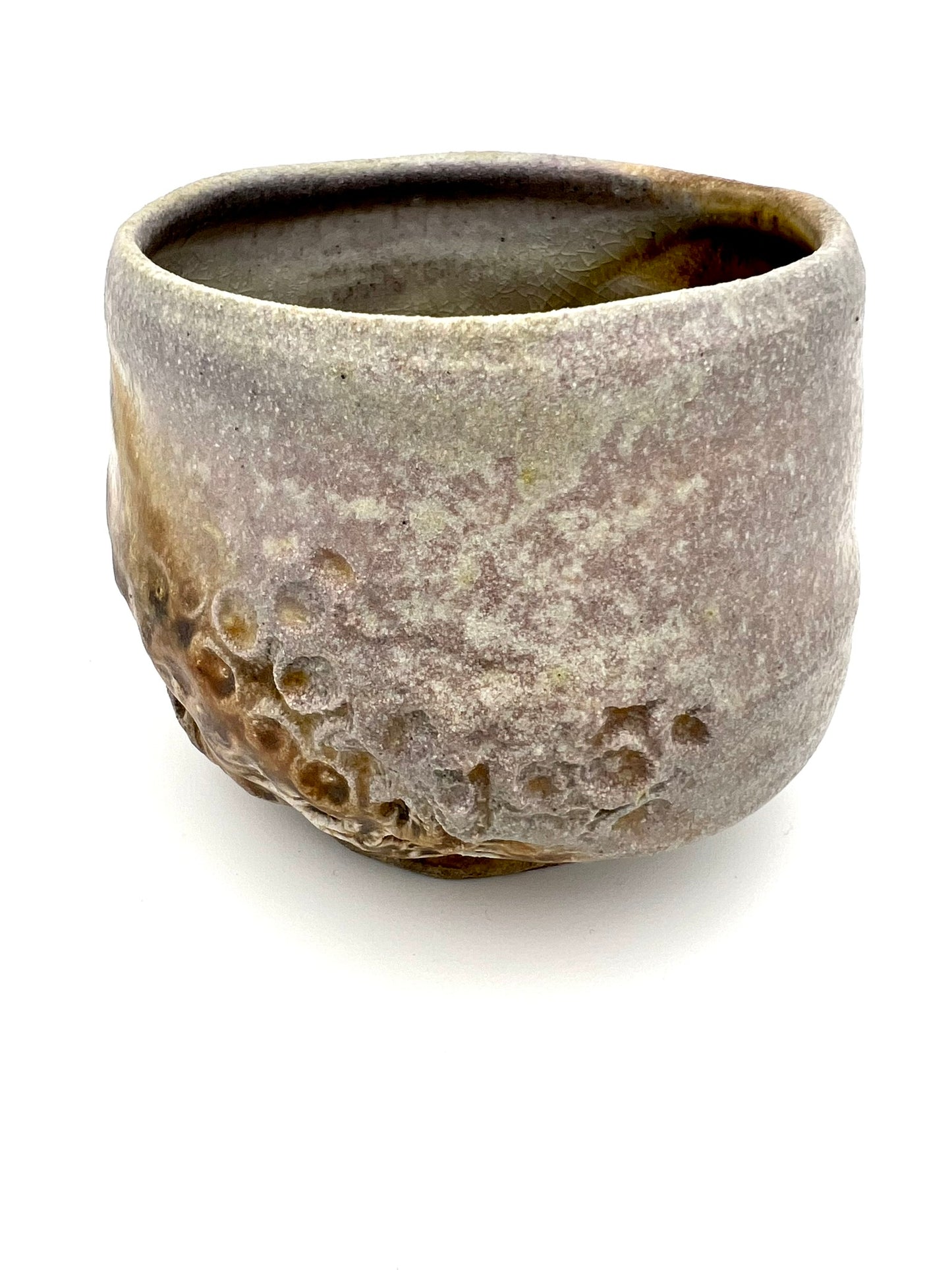 Woodfired Coral Tea Bowl