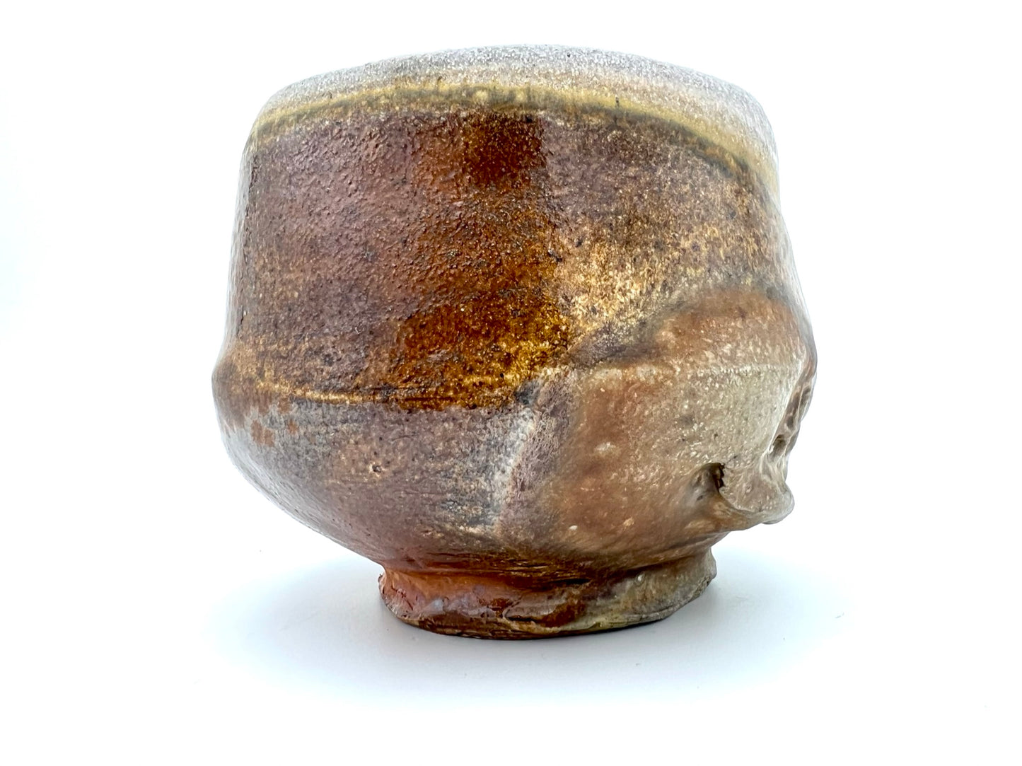 Woodfired Coral Tea Bowl
