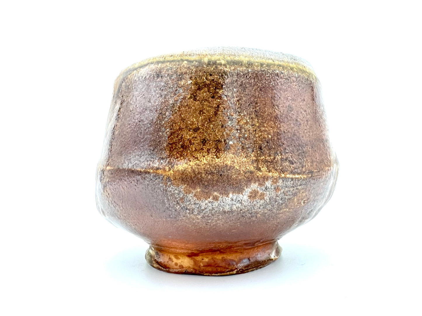 Woodfired Coral Tea Bowl