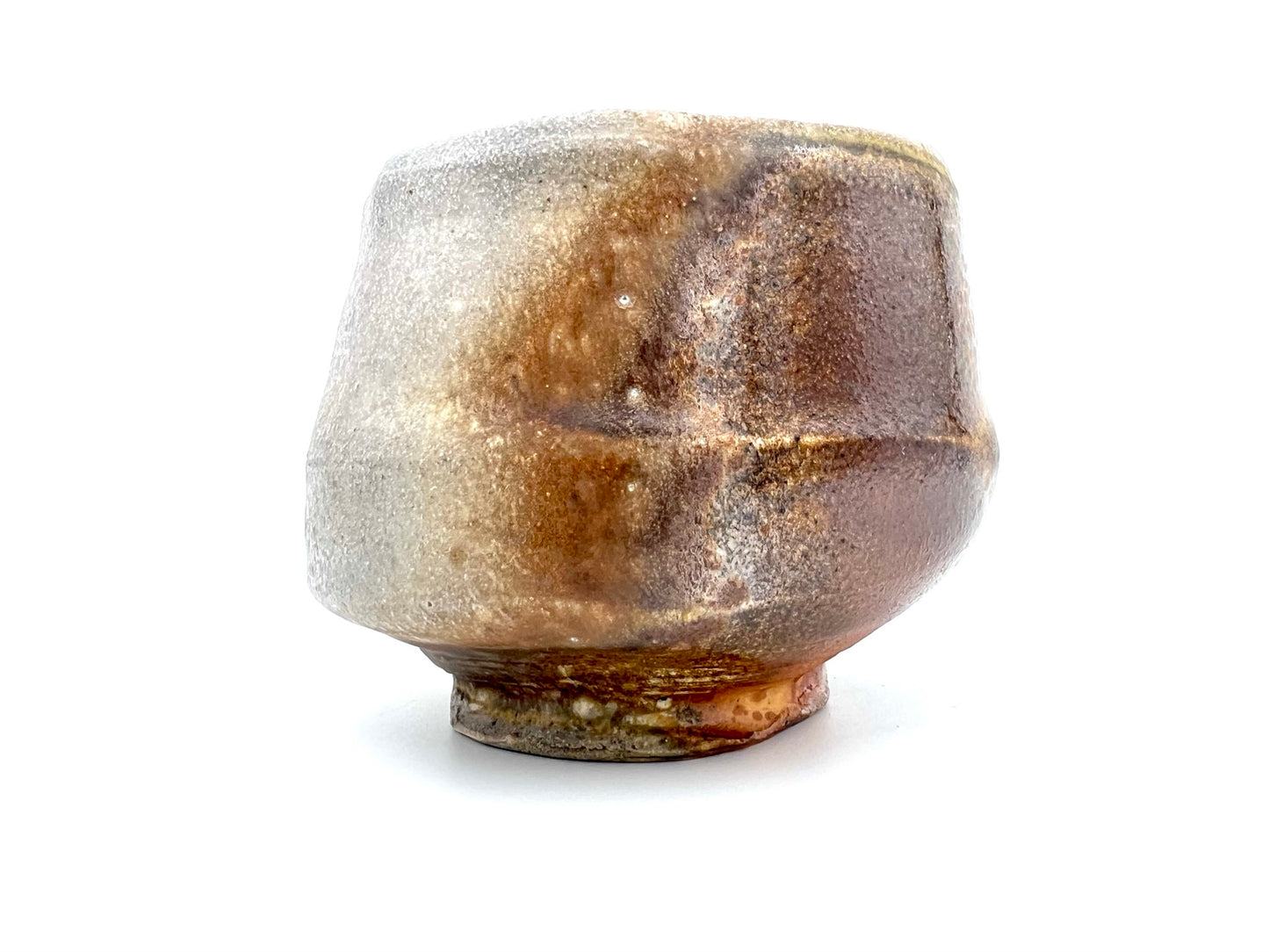 Woodfired Coral Tea Bowl