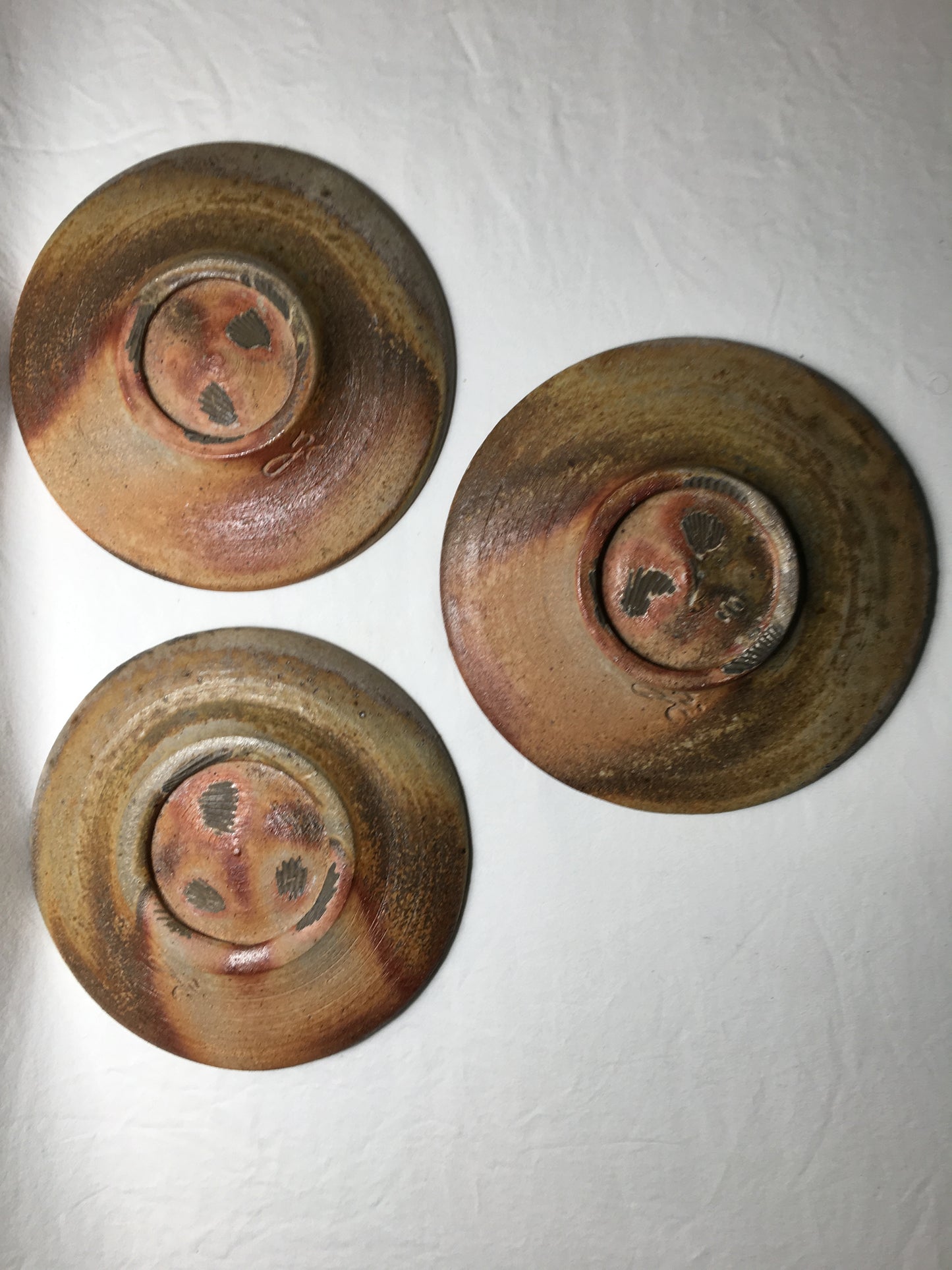 Set of 3 Woodfired Plates 0002
