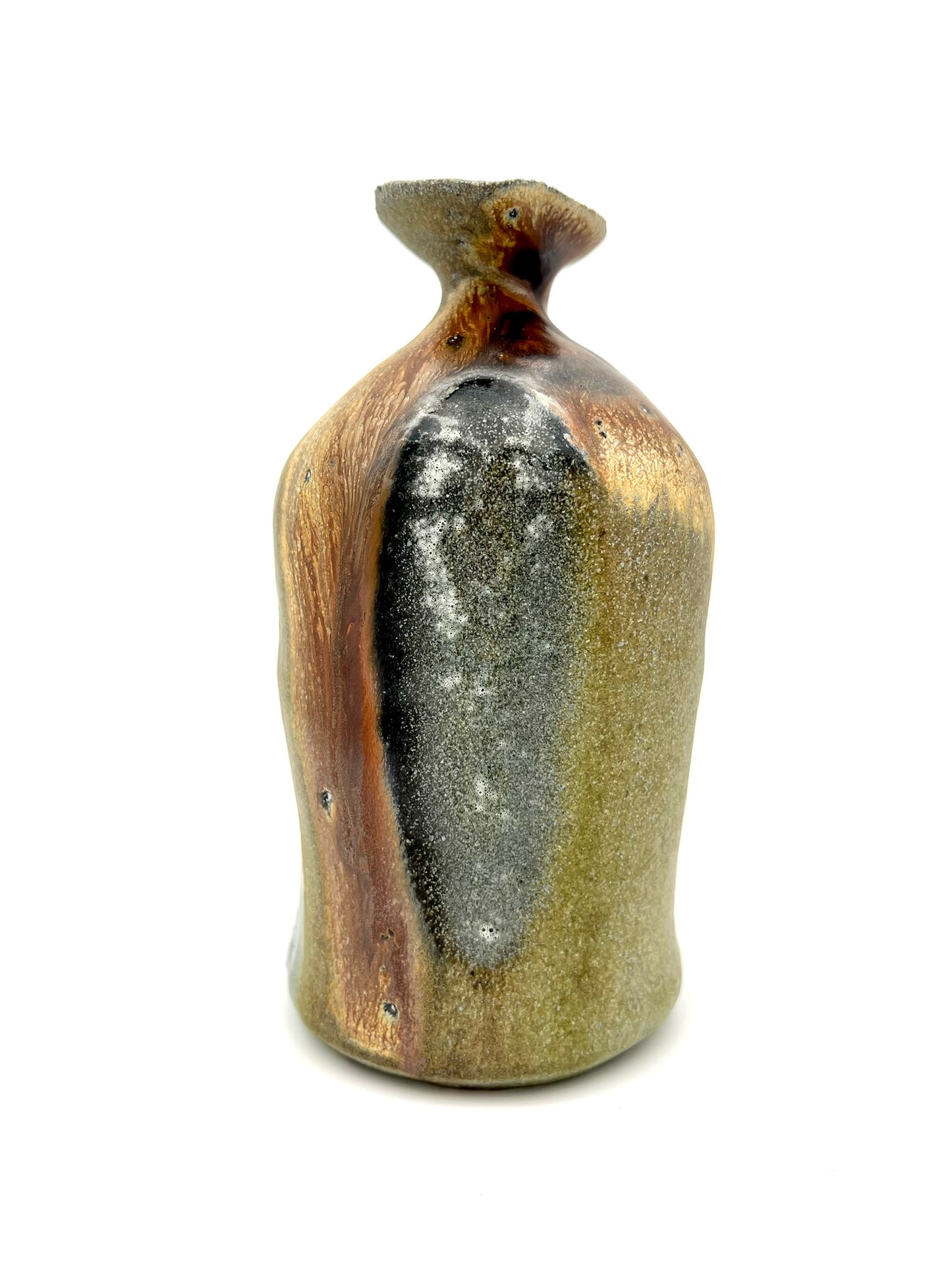 Rutile Reduction Bud Vase