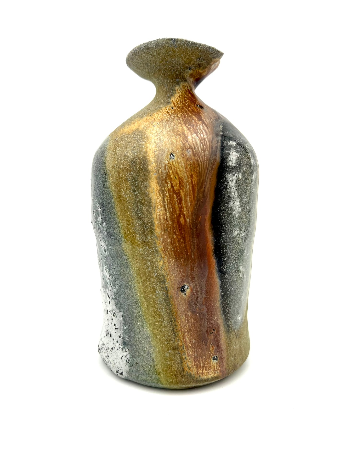 Rutile Reduction Bud Vase