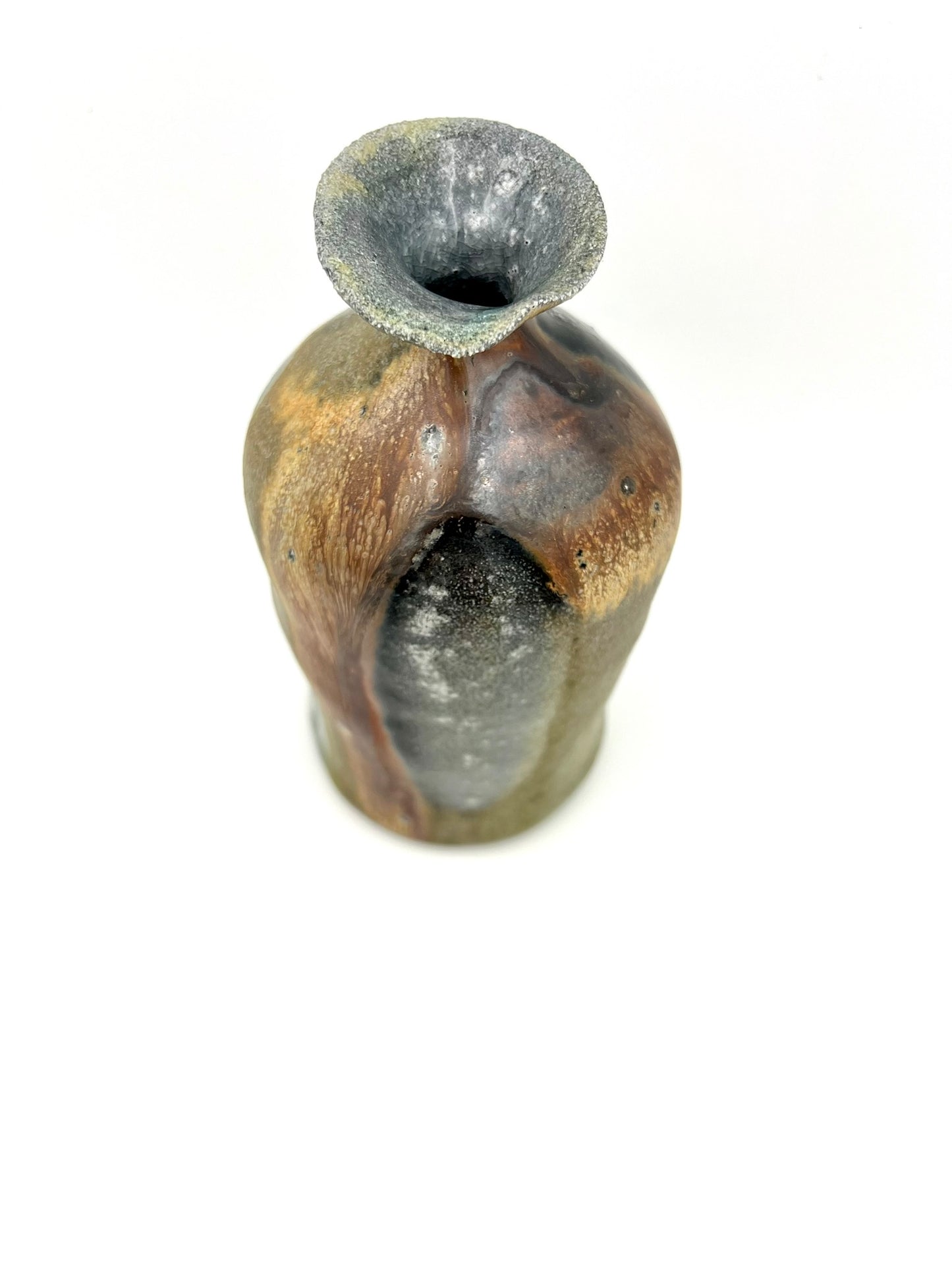 Rutile Reduction Bud Vase