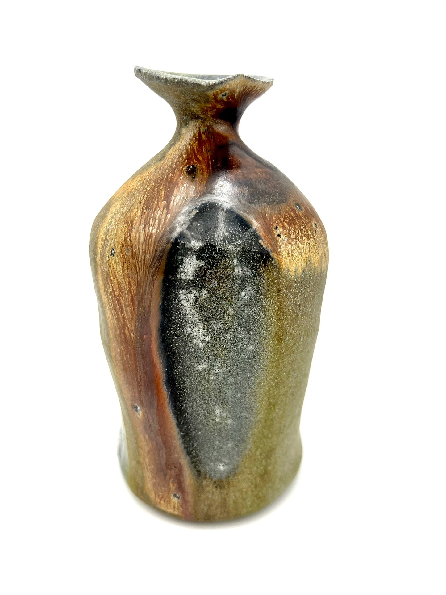 Rutile Reduction Bud Vase