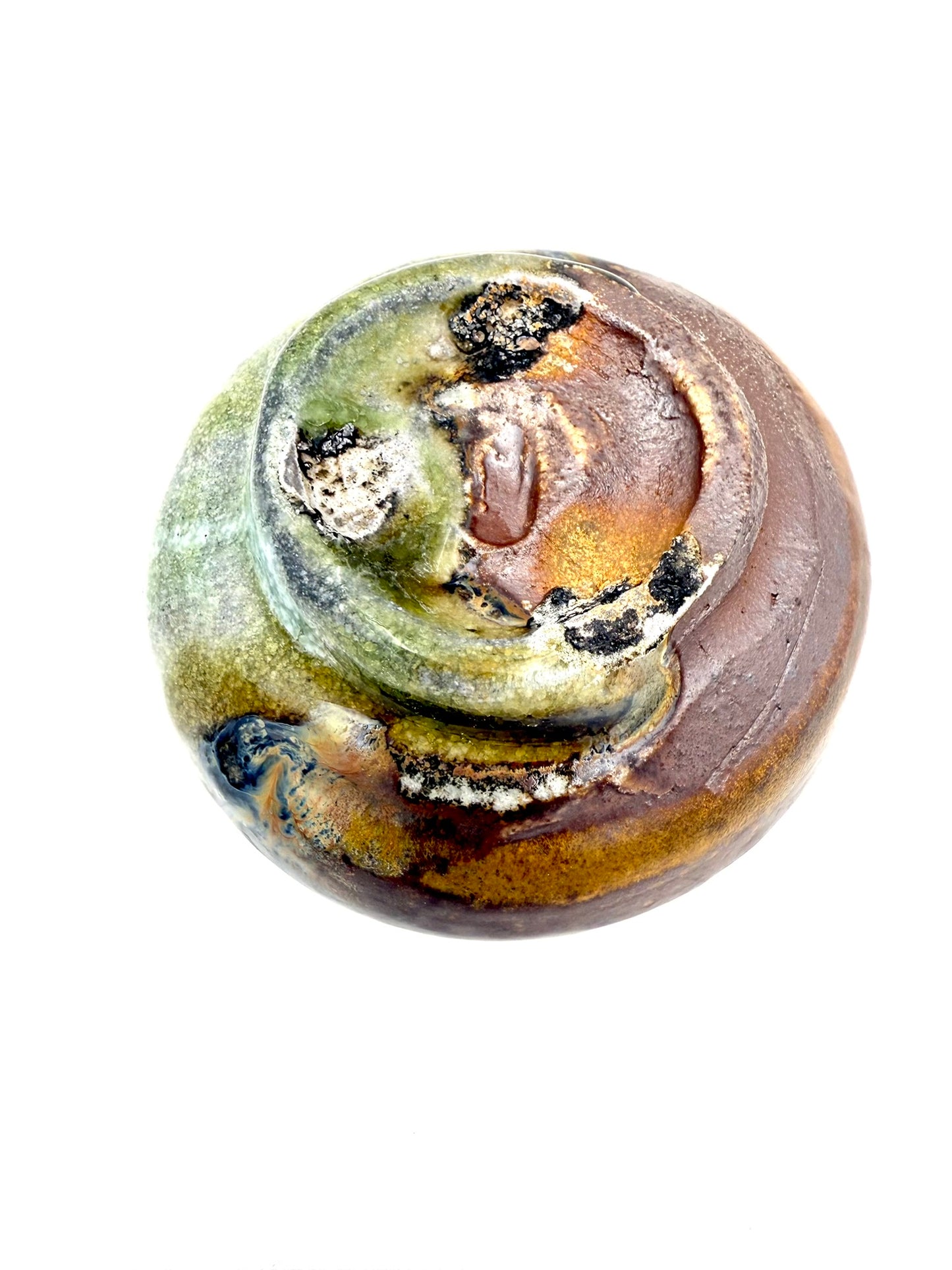 Rutile Slip Tea Bowl 3