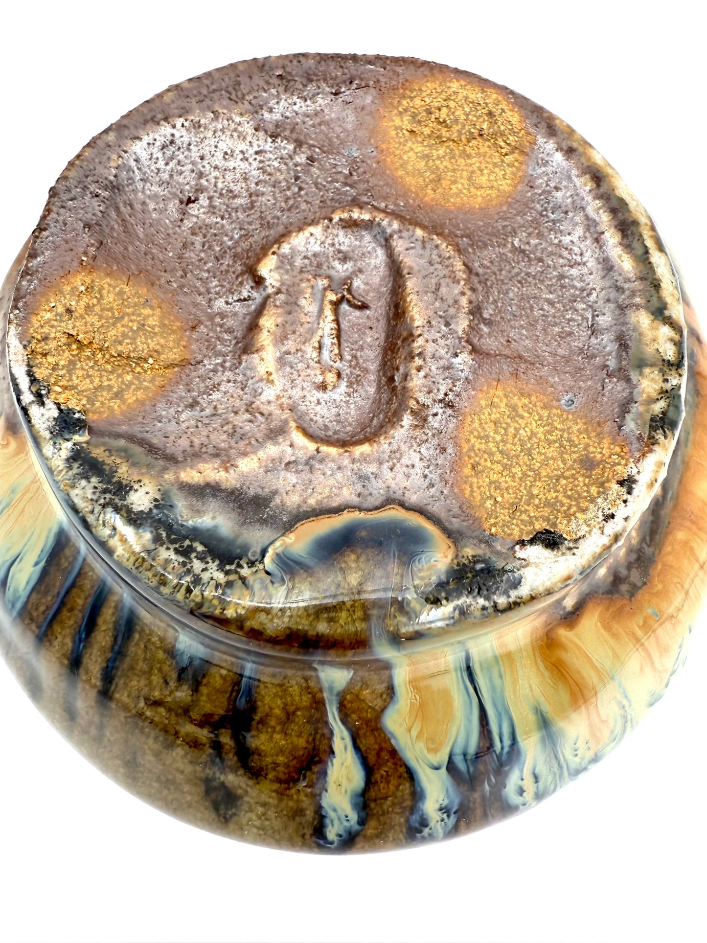 Rutile Slip Tea Bowl 2