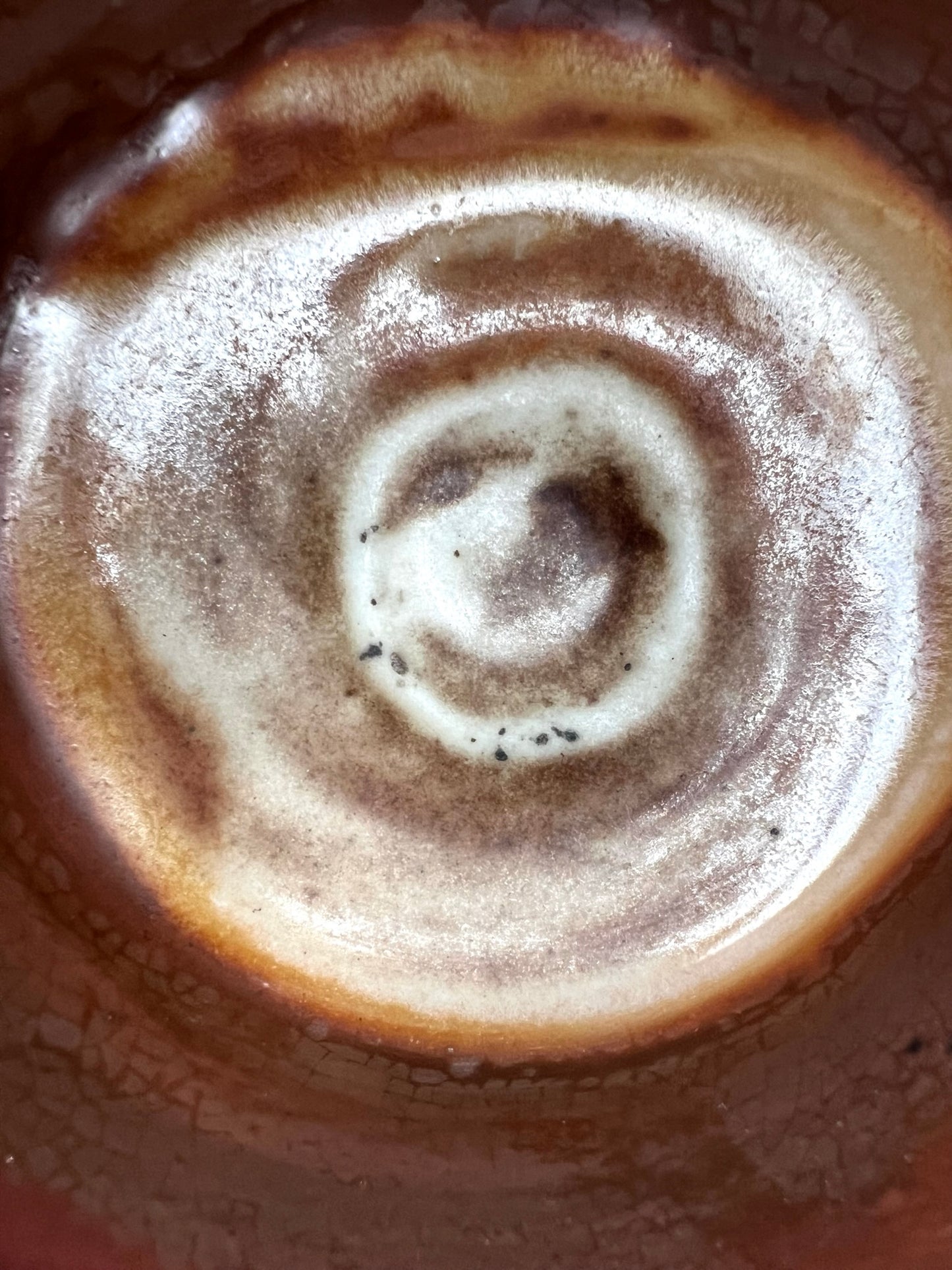 Dark Coral Woodfired Cup 2