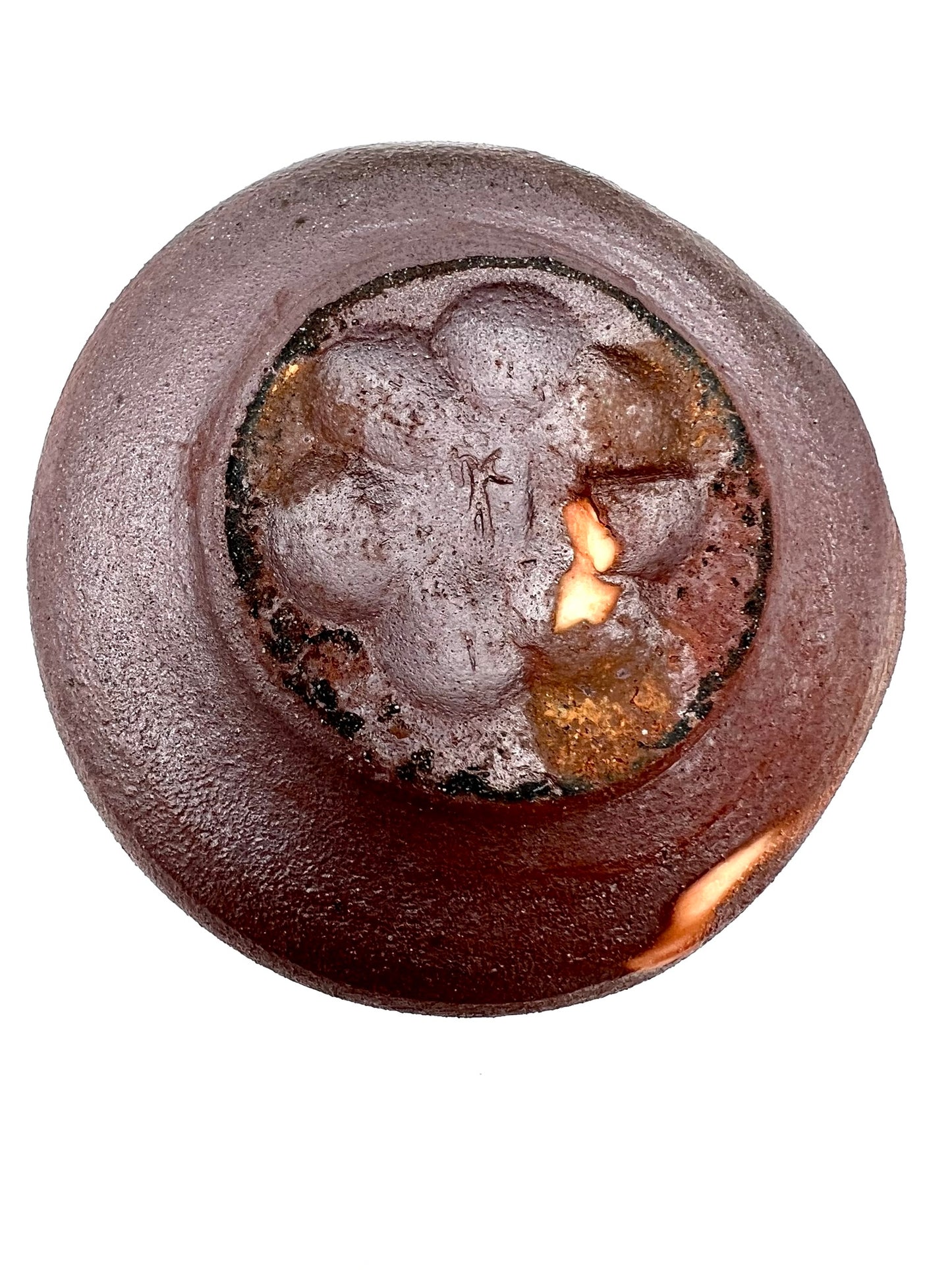 Dark Coral Woodfired Cup 2