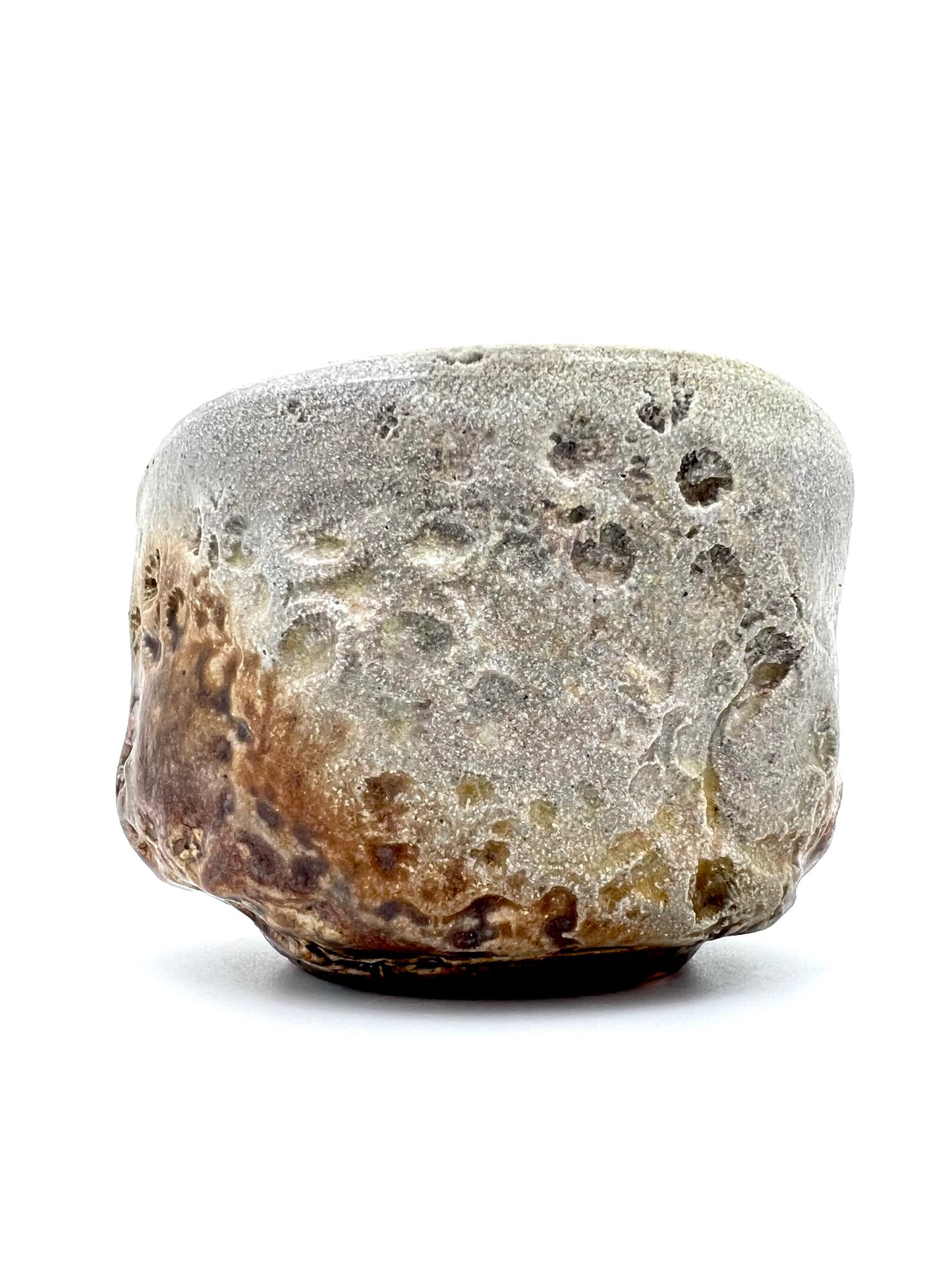 Woodfired Coral Tea Bowl 2