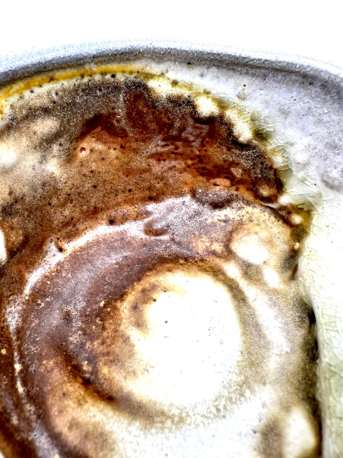 Woodfired Coral Tea Bowl 2